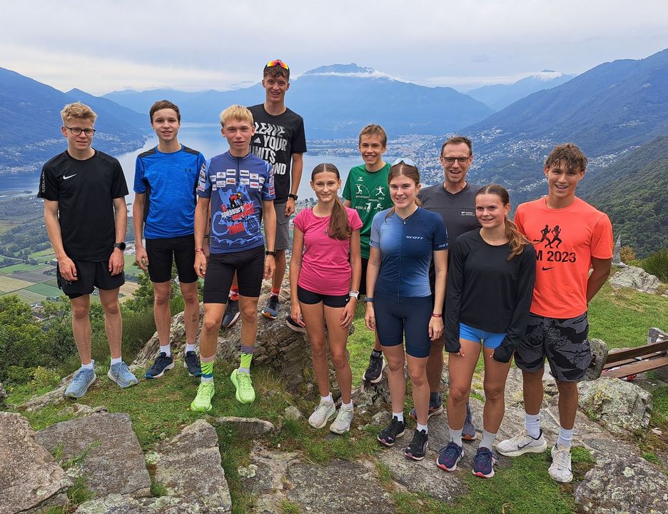 ... auf dem Rad bergan