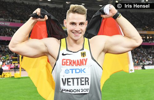 Speerwurf-Weltmeister Johannes Vetter meldet sich beim Diamond League-Meeting in Oslo nach seiner Verletzung zurück 