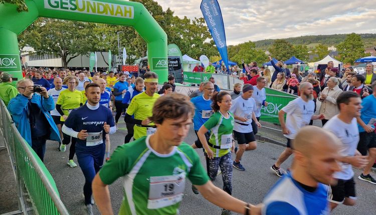 Danke Mosbach für einen tollen AOK Firmenlauf