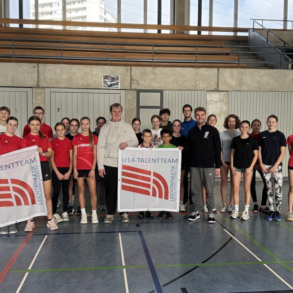 U14-Talentteam Oberrhein erhält als weiterer Standort das Label der Leichtathletik Baden-Württemberg