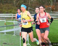 Elena Burkard (LG farbtex Nordschwarzwald) hier bei der DM Cross in Darmstadt