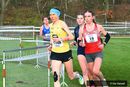 Elena Burkard und Katja Bäuerle beim 3,8 km Rennen. 