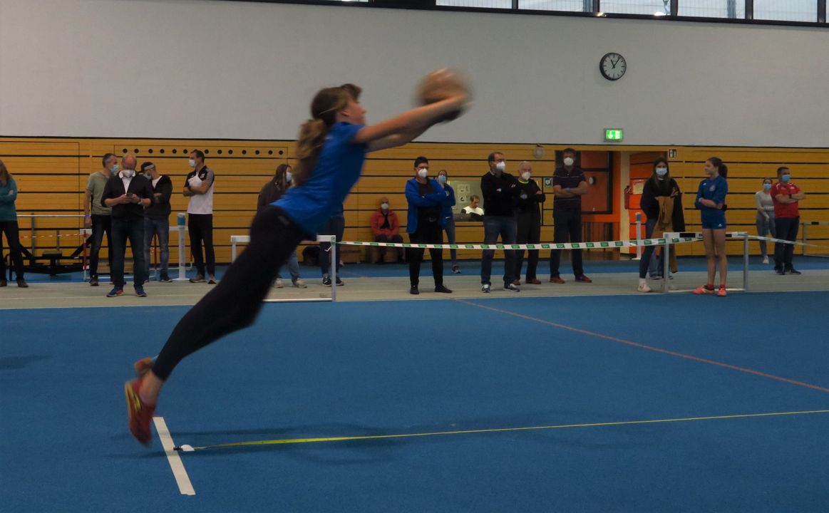 Gute Laune beim WLV-Talentsportfest