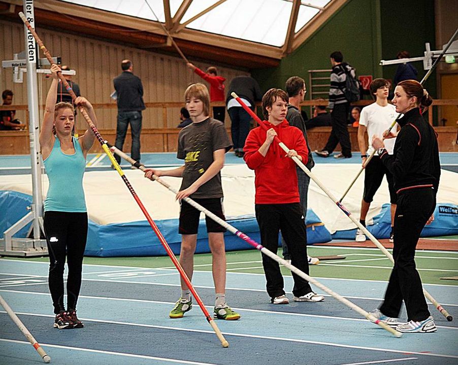 Trainer-Fortbildung „Stabhochspringen“ in Mannheim
