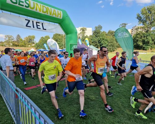 Bis 9. September zum 1. AOK Firmenlauf Mosbach anmelden