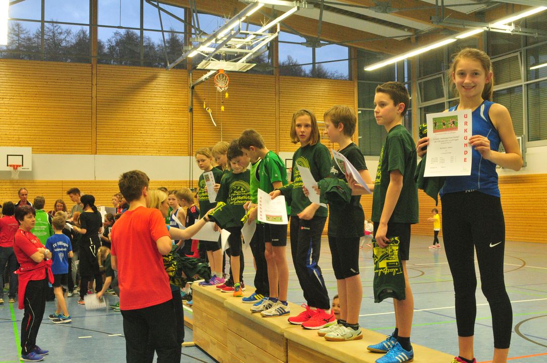 Hallensportfest U8, U10 und U12 in Löffingen 2017