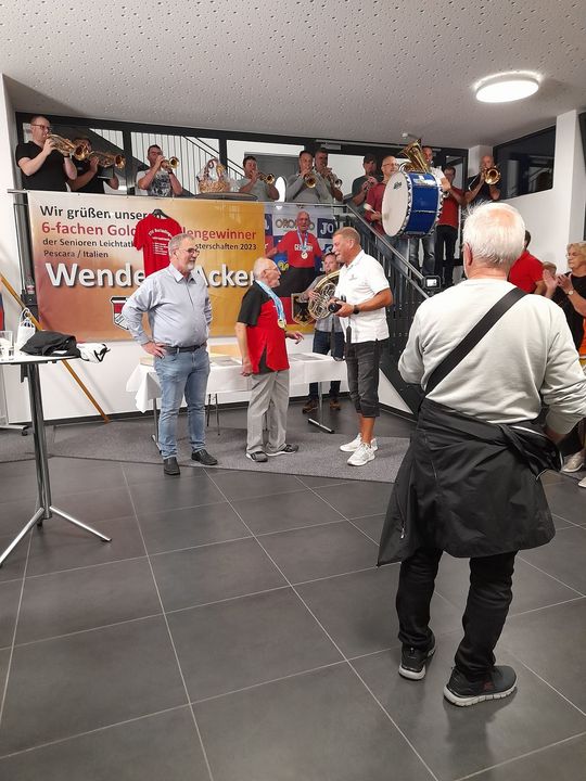 Empfang für Wendelin Acker