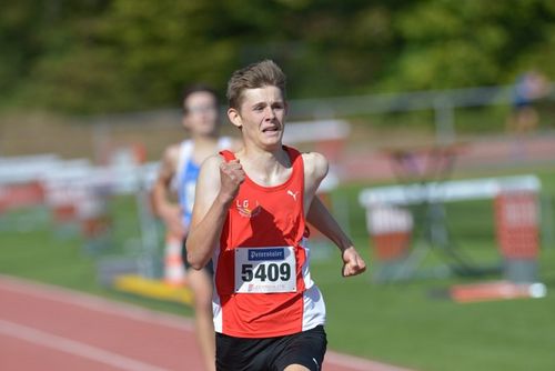 Maximilian Köhler aus Ettlingen ist einer der schnellsten U18-Langsprinter in Deutschland 