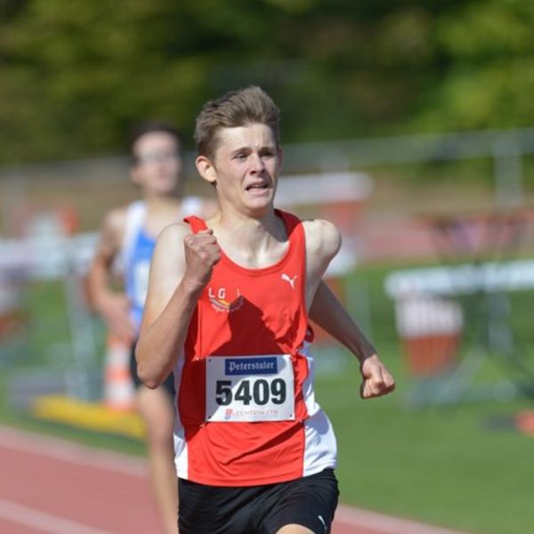 Maximilian Köhler aus Ettlingen ist einer der schnellsten U18-Langsprinter in Deutschland 