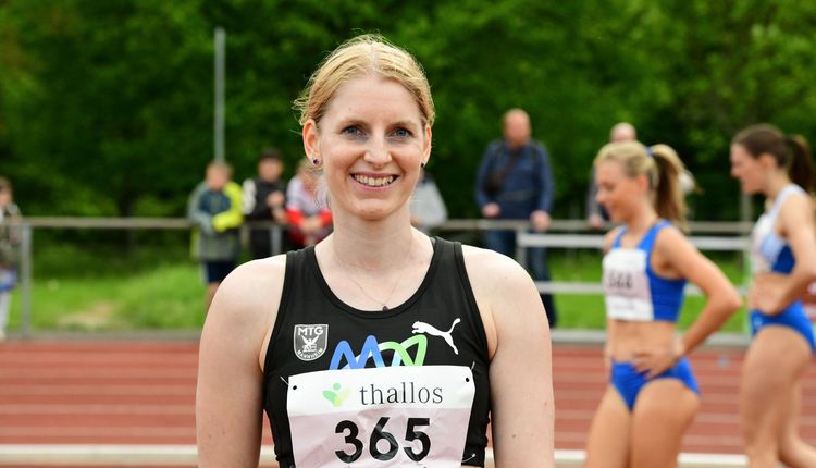 Lisa Nippgen (MTG Mannheim), die in Pliezhausen gleich zwei neue Meetingrekorde aufstellte