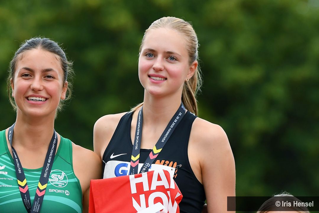 Elisabeth Nawroth (TSV Gomaringen) wurde Dritte im Siebenkampf der weiblichen Jugend U18.