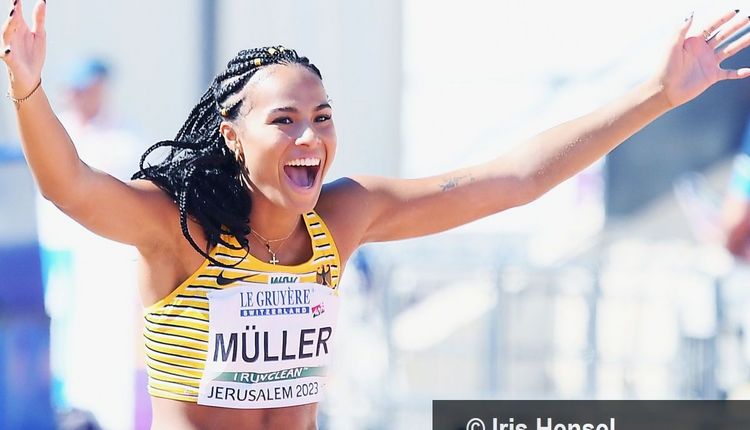 U20-EM Tag 4 | Laura Raquel Müller überrascht mit Bronze im Weitsprung