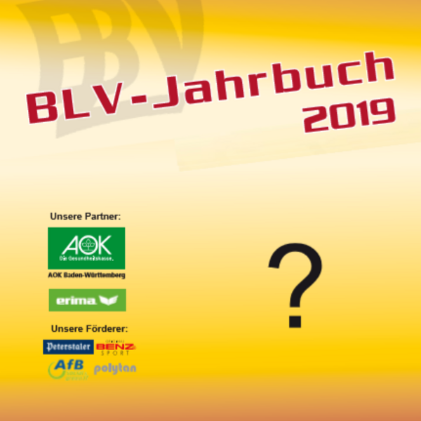 BLV Jahrbuch 2019: Jetzt vorbestellen