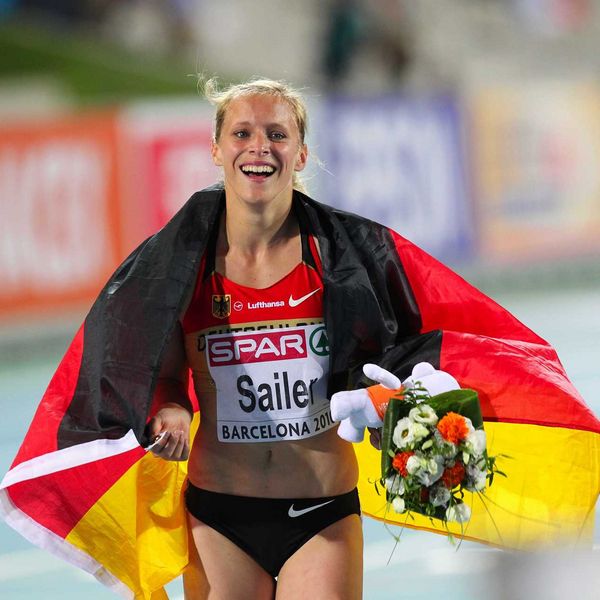 Die badischen Leichtathleten gratulieren Verena Sailer zum Titelgewinn über 100m und Christina Obergföll zur Silbermedaille im Speerwurf.