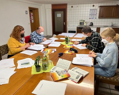 Letzte Vorbereitungen fürs neue BLV-Jahrbuch 2021