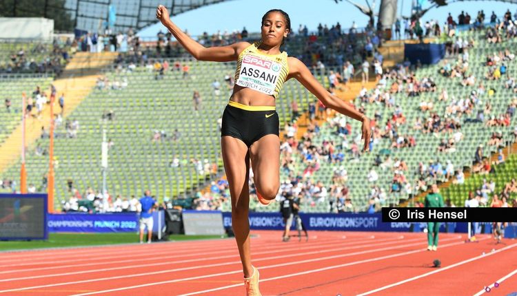 6,91 Meter: Mikaelle Assani mit Top-Sprung in Weinheim
