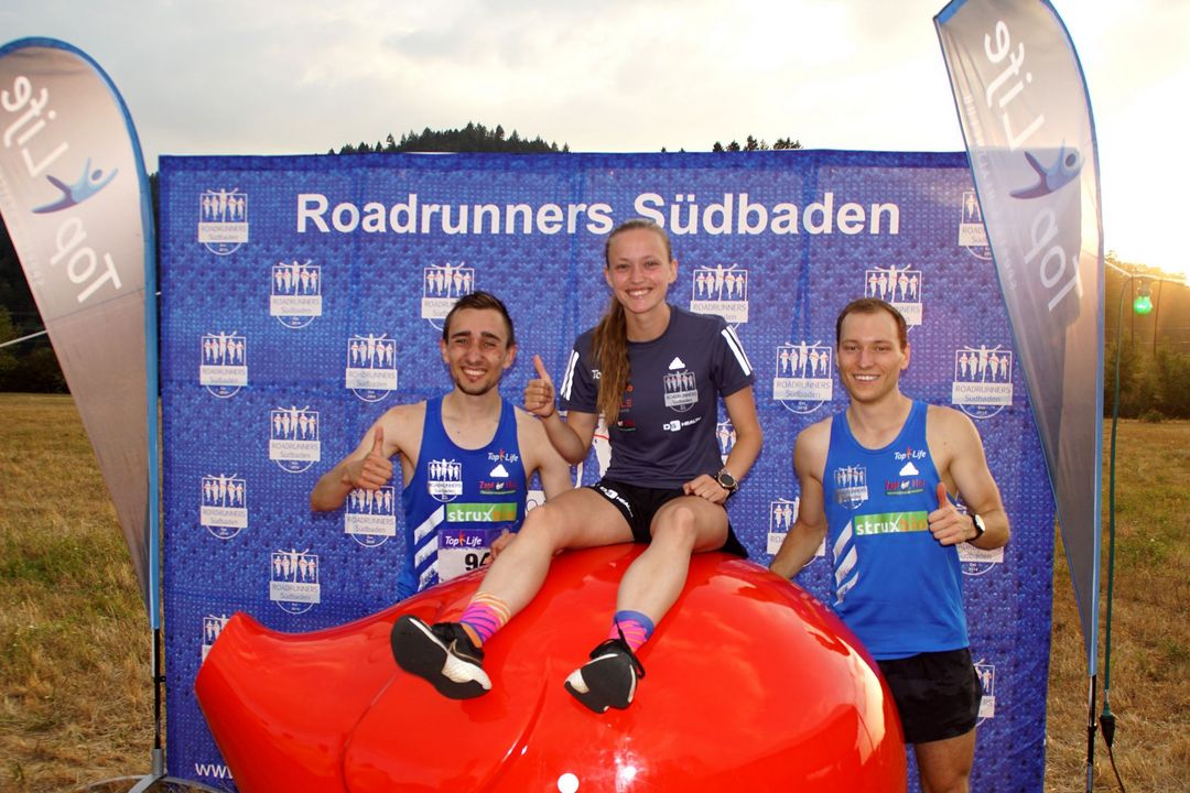 Das Orga-Team um Jonas Müller, Natalie Wangler und Patrick Brucker (v.l.)