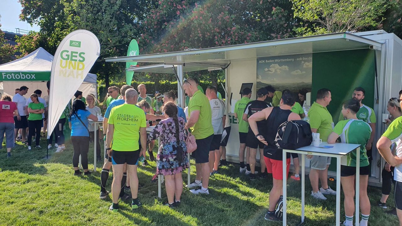 Das war der 7. AOK Firmenlauf Pforzheim
