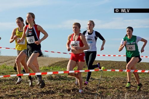 Baden-Württembergische Crosslauf-Meisterschaften am 15. Februar 2020 in Weinstadt