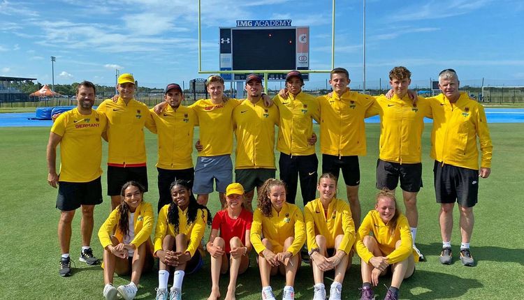 U20-Team im Vorbereitungs-Camp angekommen