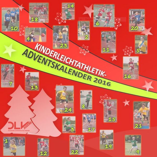 Kinderleichtathletik-Adventskalender 2016