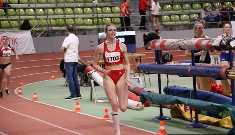 Nelly Sohn (LG Staufen) hier bei den BW Leichtathletik Hallen Finals 2024, Foto: WLV