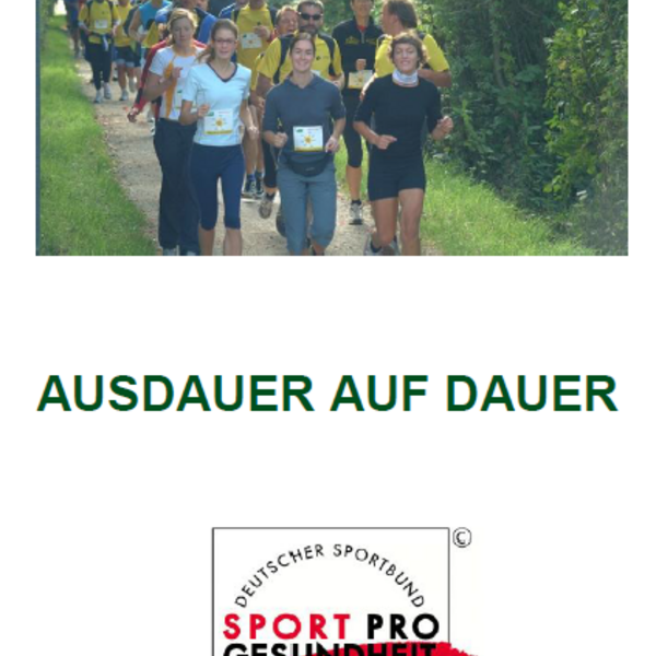 Kursleiterschulung „Ausdauer auf Dauer“ am 11. Oktober 2015 in Tübingen 