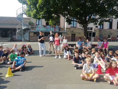 Leichtathletik Street Schul-Wettbewerb in Mosbach