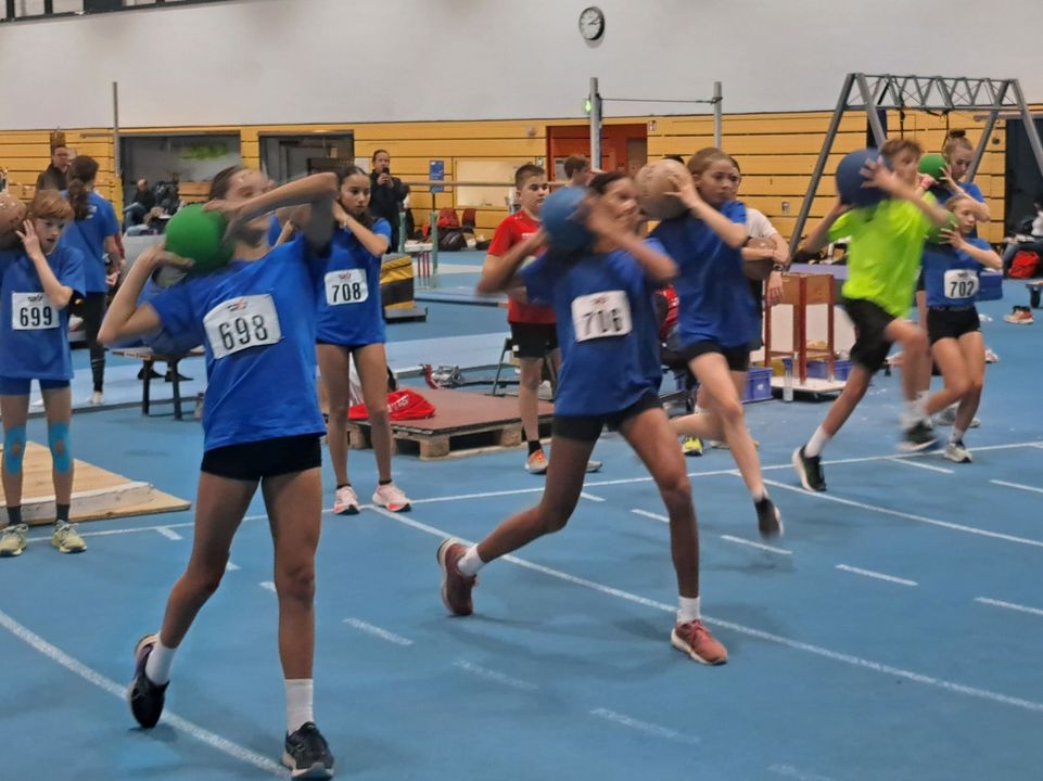 Mit Feuereifer beim WLV-Talentsportfest