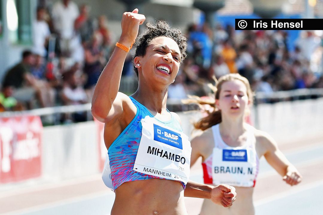 Sensationell: Malaika Mihambo sprintet WM-Norm über 100 Meter