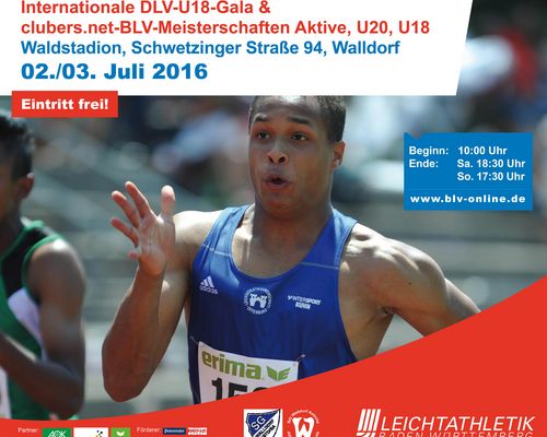 U18-Talente kämpfen in Walldorf um Startplätze für Leichtathletik-Europameisterschaften