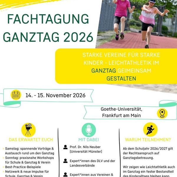 SAVE THE DATE! - Fachtagung Ganztag 2026
