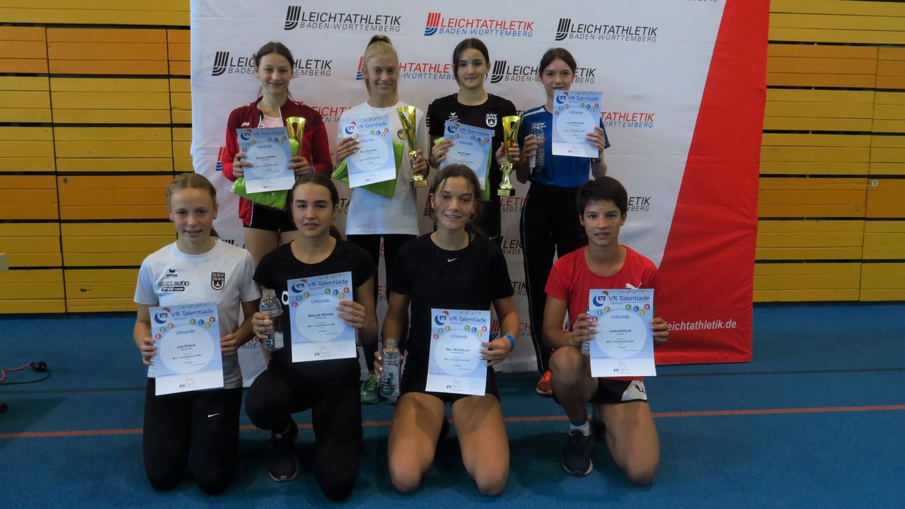 Gute Laune beim WLV-Talentsportfest