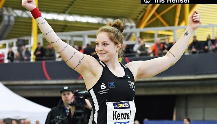 SportRegion Stuttgart unterstützt Kugelstoßerin Alina Kenzel
