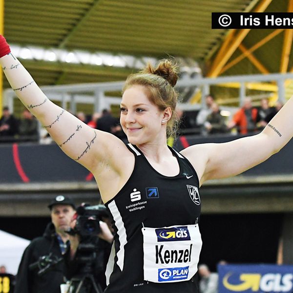 SportRegion Stuttgart unterstützt Kugelstoßerin Alina Kenzel