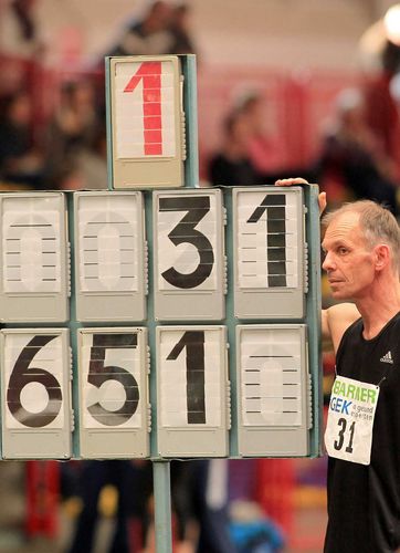 Elfriede Hodapp und Thomas Straub mit Hallen-Weltrekorden