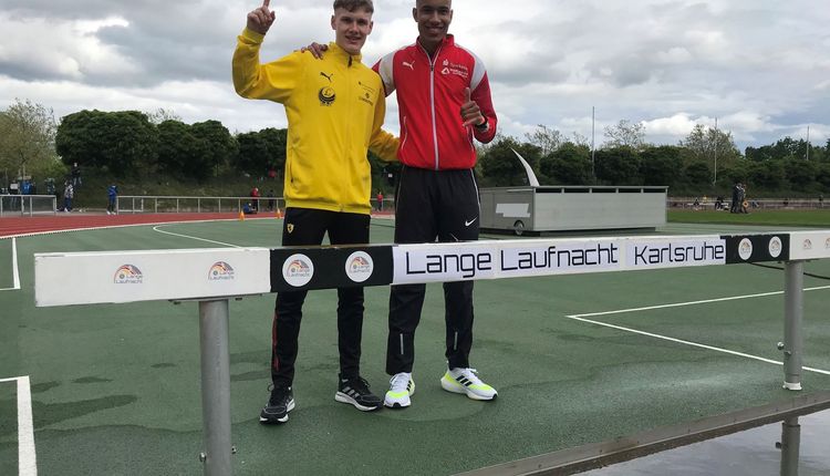 Kurt Lauer (LAZ Luwigsburg) & Florian Zittel (LG Region Karlsruhe)