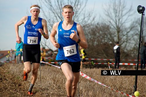 Baden-Württembergische Crosslauf-Meisterschaften am 15. Februar 2020 in Weinstadt