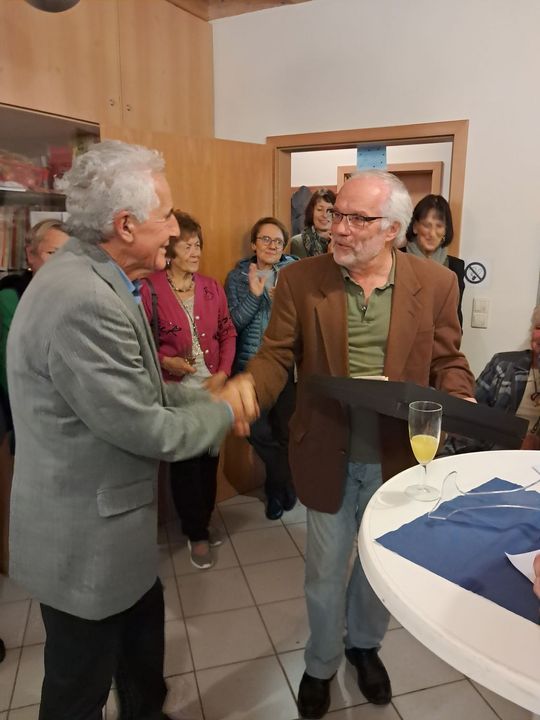 BLV-Ehrenteller für Arno Scholz aus Neckargemünd