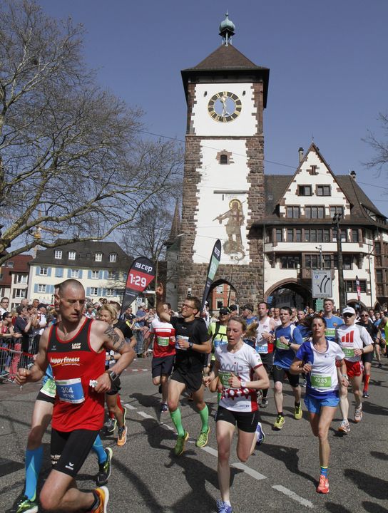 Lukas Naegele gewinnt zum vierten Mal den MEIN FREIBURG MARATHON