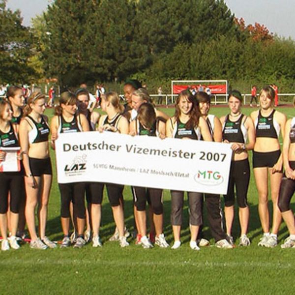 SG MTG Mannheim/LAZ Mosbach-Elztal Vizemeisterinnen<br>Bronze für MTG-Jungs