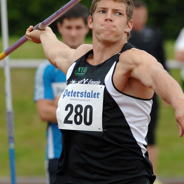 Andreas Hoffmann wirft Speer auf 80,81 m