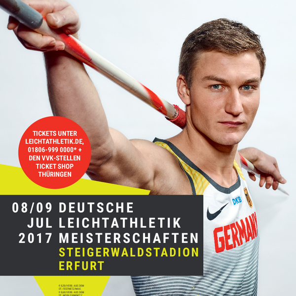Deutsche Leichtathletik-Meisterschaften 2017 & Stadtwerke Ratingen Mehrkampf-Meeting 2017