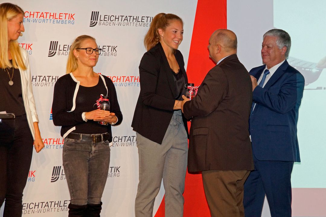 Ehrungsabend Leichtathletik Baden-Württemberg am 1. Dezember 2018 im Kleinkunstkeller in Bietigheim-Bissingen