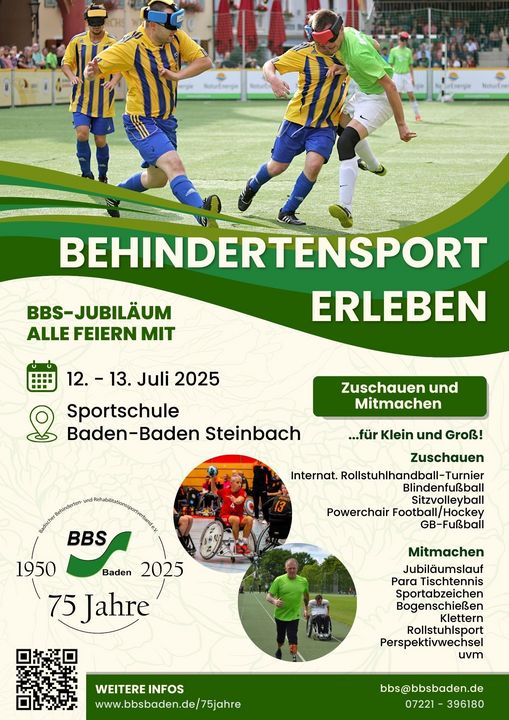 Bewerbt euch um den Erlös des Spendenlaufs – Der BBS feiert sein 75 Jähriges bestehen 