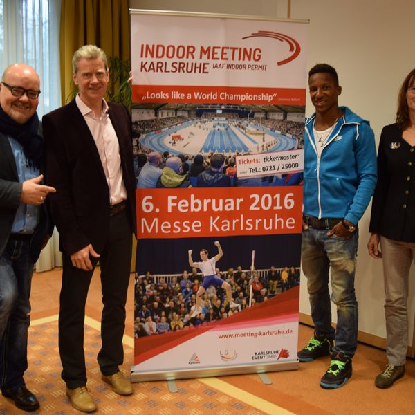 Karlsruhe freut sich auf das Duell der Stabhochsprung-Stars beim INDOOR MEETING 2016