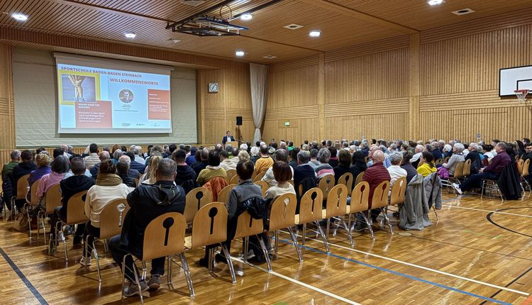 Sportmedizinische Reihe an der Sportschule Baden-Baden Steinbach: „Sport des älteren Menschen“