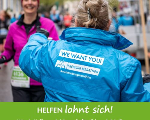 Werde Volunteer beim MEIN FREIBURG MARATHON 2024