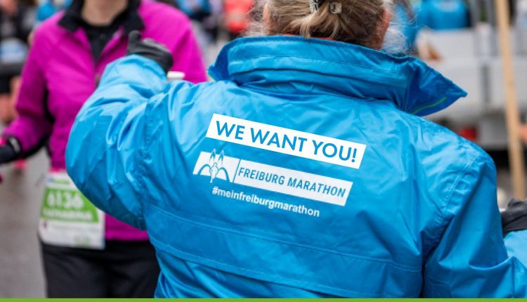 Werde Volunteer beim MEIN FREIBURG MARATHON 2024