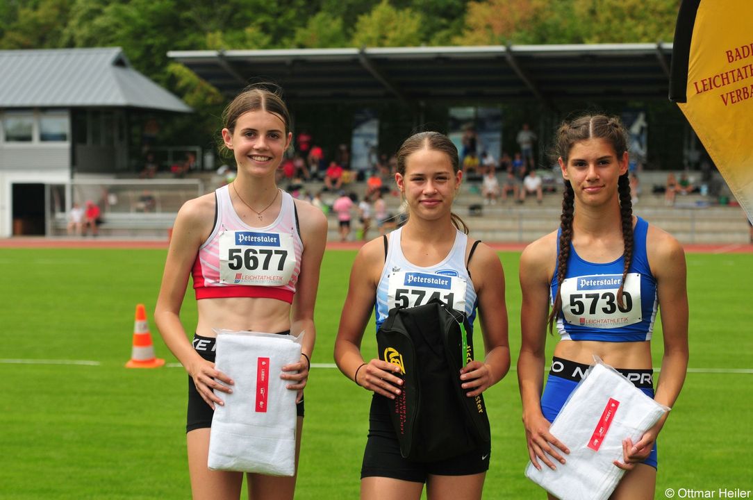 Beste Bedingungen bei Badischen Meisterschaften der U16 in Walldorf